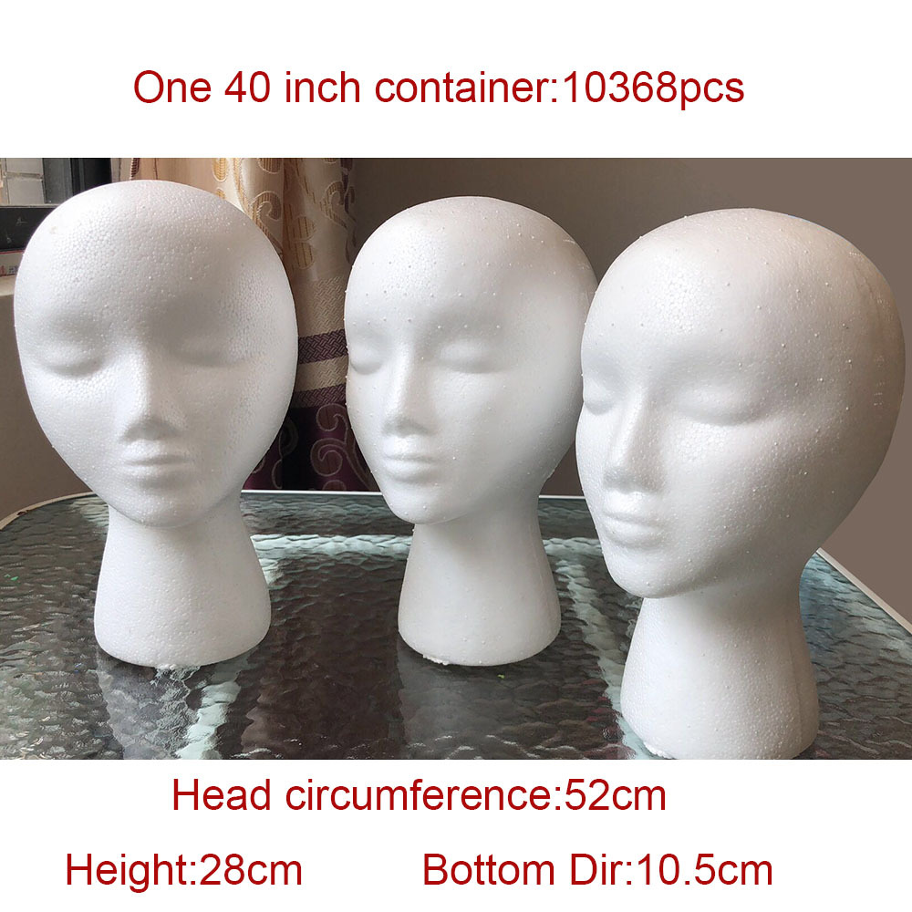 Foam Head Mannequin Head Model Head Female Mannequin Head Male and Female Mannequin Head Foam Avatar Hat Wig Glasses Props Display Foam Head Mannequin Head Model Head Female Mannequin Head Male and Female Mannequin Head Foam Avatar Hat Wig Glasses Props Display