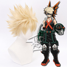 Thousand My Hero Academia Bakugou Katsuki Xiaosheng Explosion Hao Cosplay Wig