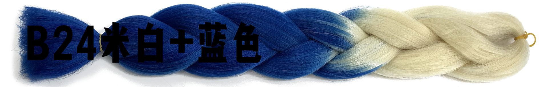Wholesale Dreadlocks Hair Extensions Braids African Gradient Color Big Braids European and American Style Wig Wholesale Foreign Trade Chemical Fiber Wigs