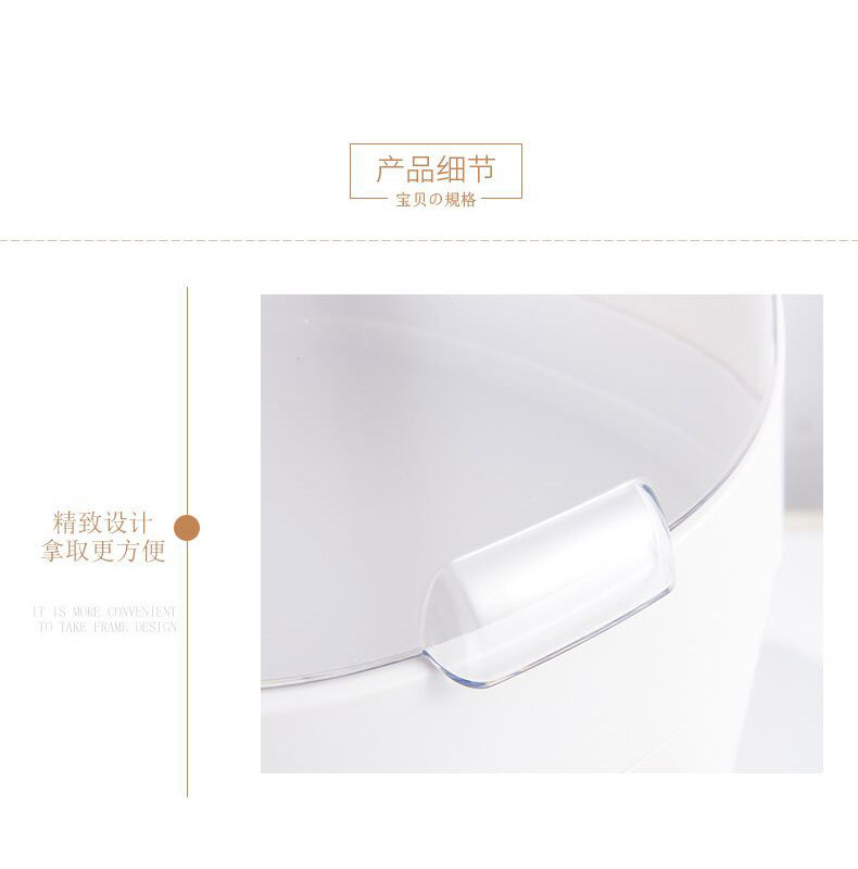 Internet Celebrity Cosmetics Storage Box Drawer Portable Transparent Desktop Skin Care Products Holder Dustproof Cosmetic Box Internet Celebrity Cosmetics Storage Box Drawer Portable Transparent Desktop Skin Care Products Holder Dustproof Cosmetic Box