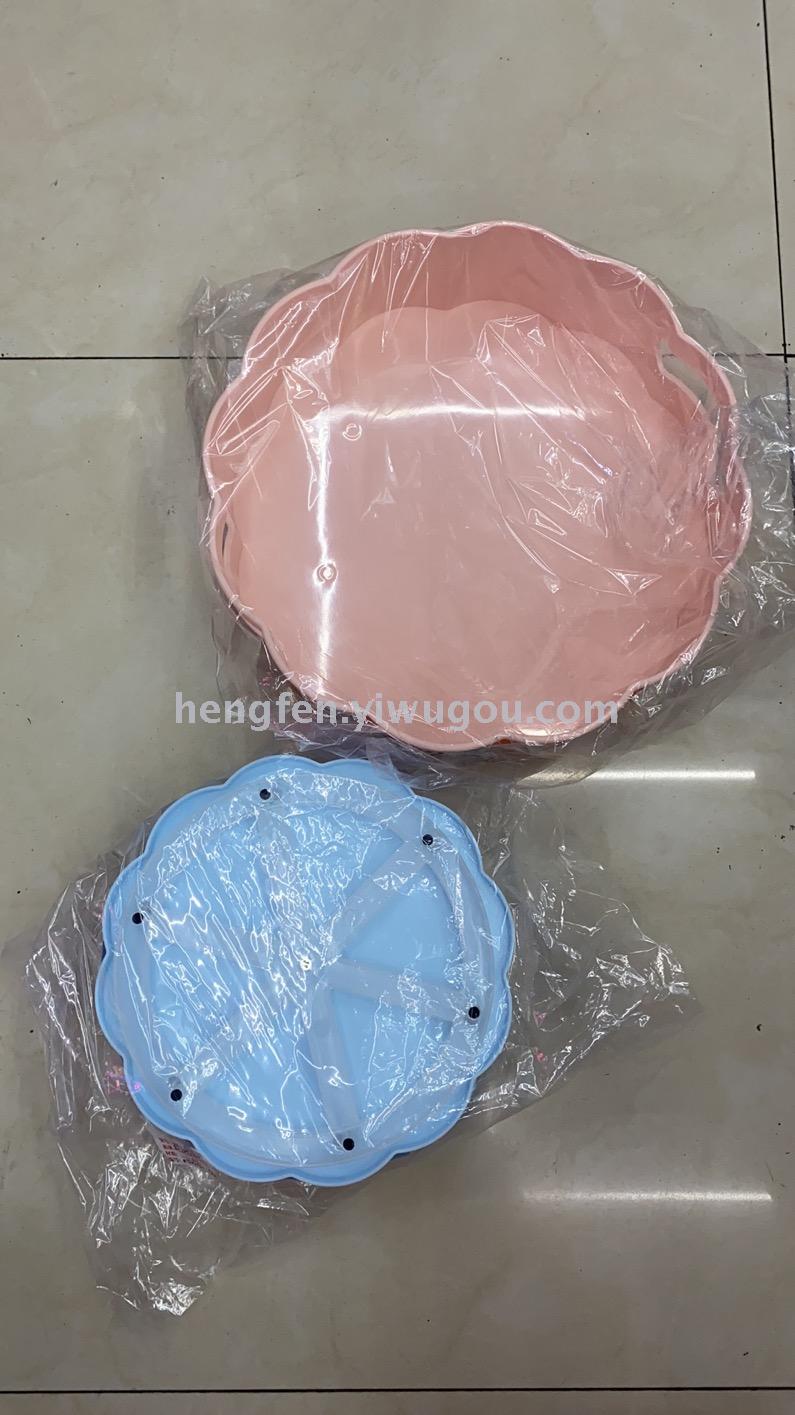Rotating storage box Non-slip household products cosmetic storage box multi-functional condiment desktop storage box