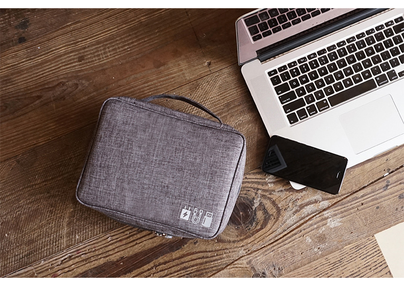 Data Cable Storage Bag Multifunctional Digital Storage Bag U Disk Headset Charger Buggy Bag Protection Box