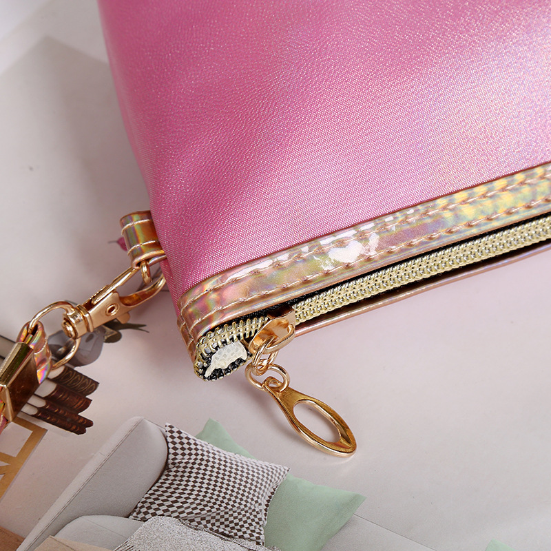 Factory Direct Sales Creative Lipstick Letter Printing Storage Bag Women's Pu Zipper Cosmetic Bag Customized One Piece Dropshipping