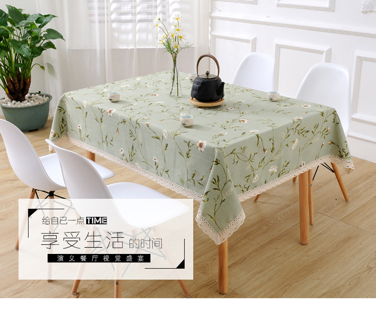 Manufacturers direct PVC non - woven material table cloth washing table cloth waterproof tea table cloth