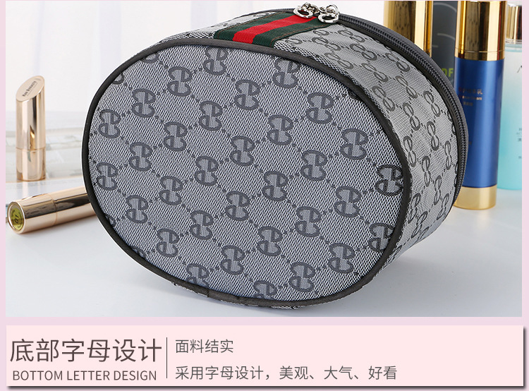 Cross-Border E Lettered Make-up Bag Storage Bag Portable Cosmetic Case Portable Toiletry Bag