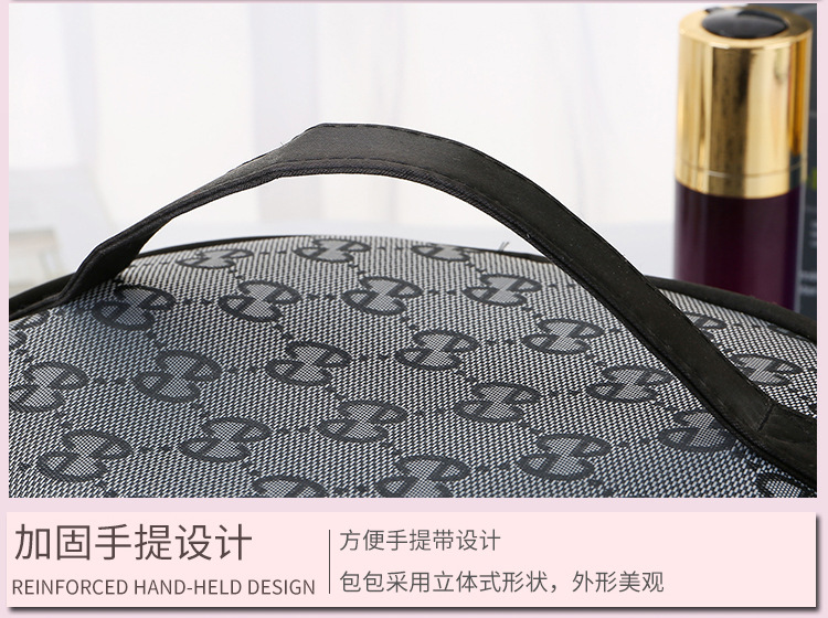 Cross-Border E Lettered Make-up Bag Storage Bag Portable Cosmetic Case Portable Toiletry Bag