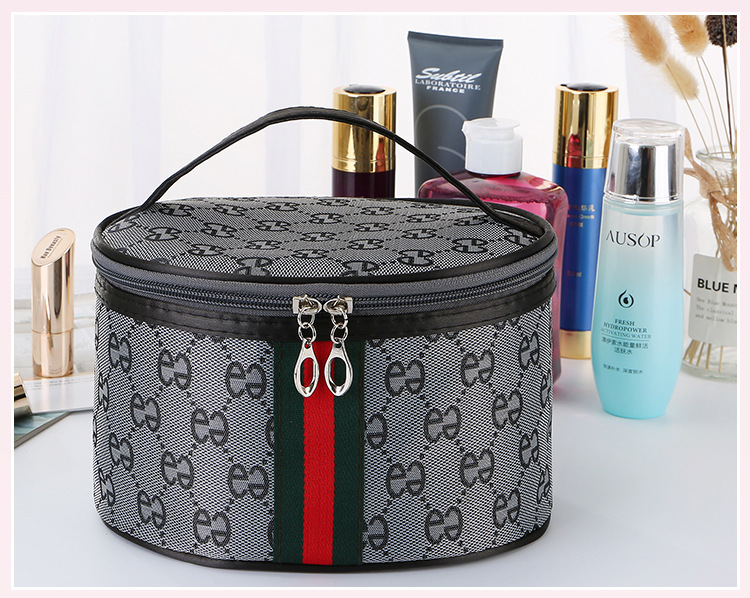 Cross-Border E Lettered Make-up Bag Storage Bag Portable Cosmetic Case Portable Toiletry Bag
