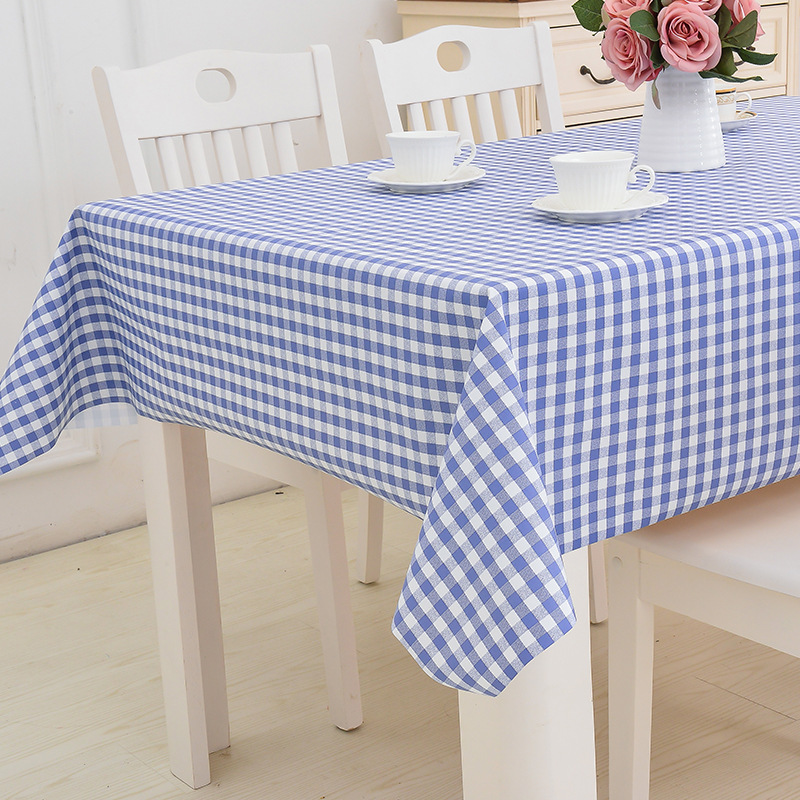 Rural table cloth, water, oil, heat, non - washing tablecloth PVC plastic tablecloth dining room rectangular tea table mat