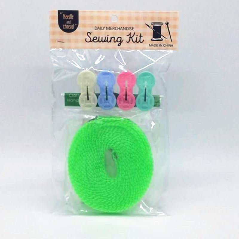 Hanging card windproof line clothesline clip plastic clip windproof line plus clip two-piece set Hanging card windproof line clothesline clip plastic clip windproof line plus clip two-piece set