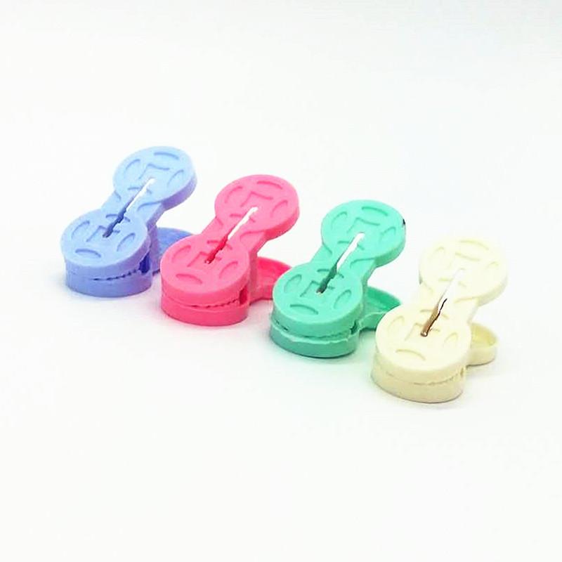 Hanging card windproof line clothesline clip plastic clip windproof line plus clip two-piece set Hanging card windproof line clothesline clip plastic clip windproof line plus clip two-piece set