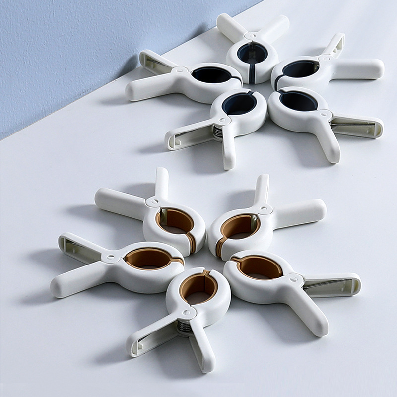 Windproof Household Cotton Quilt Clip Drying Quilt Sheet Clothes Drying Clothespins Fixed Strength Clothes Clip Plastic Clip