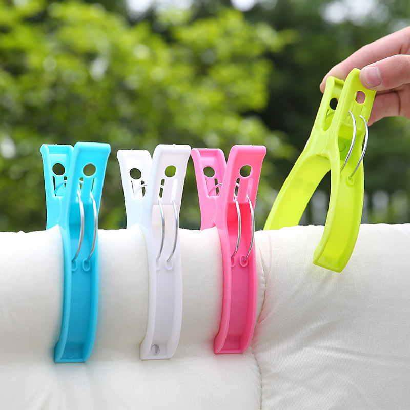 plastic clip Pin Cotton Quilt Clip Windproof Plastic Bed Sheet Drying Clip Multi-Functional Non-Slip Clothes Pin
