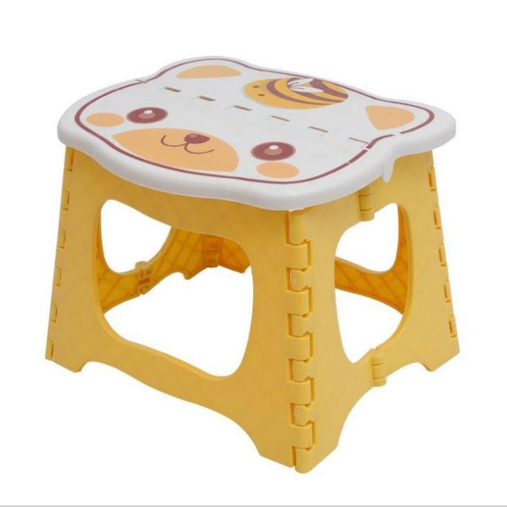 Plastic folding stool