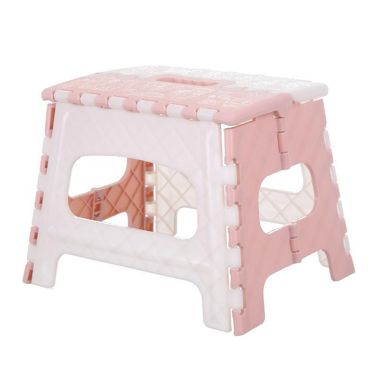 Thickened Fold Folding Stool Plastic Portable Outdoor Folding Stool Chair Children Can Folding Stool Small Bench Low Stool
