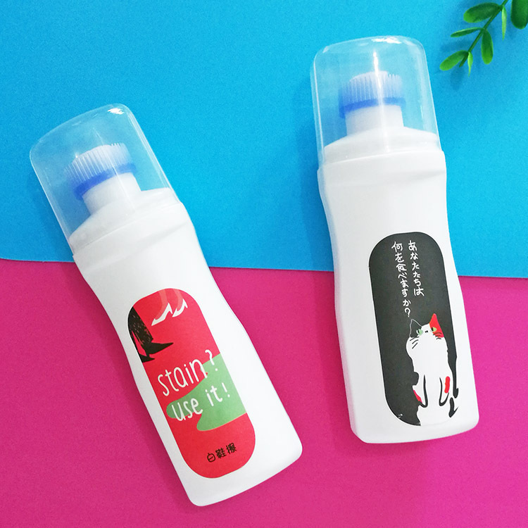 White Shoe Brush Wiping Clean Detergent White Shoes Cleaning Anti-Yellowing Whitening Decontamination White Shoes Cleaner