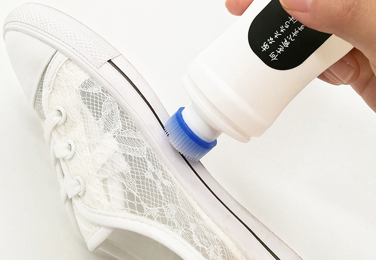 White Shoe Brush Wiping Clean Detergent White Shoes Cleaning Anti-Yellowing Whitening Decontamination White Shoes Cleaner White Shoe Brush Wiping Clean Detergent White Shoes Cleaning Anti-Yellowing Whitening Decontamination White Shoes Cleaner