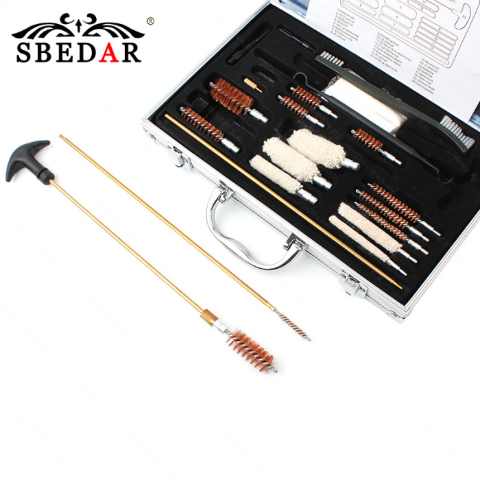 Aluminum Box Copper 3 pipe brush clean steel wire cotton brush Set Tube brush Aluminum Box Copper 3 pipe brush clean steel wire cotton brush Set Tube brush