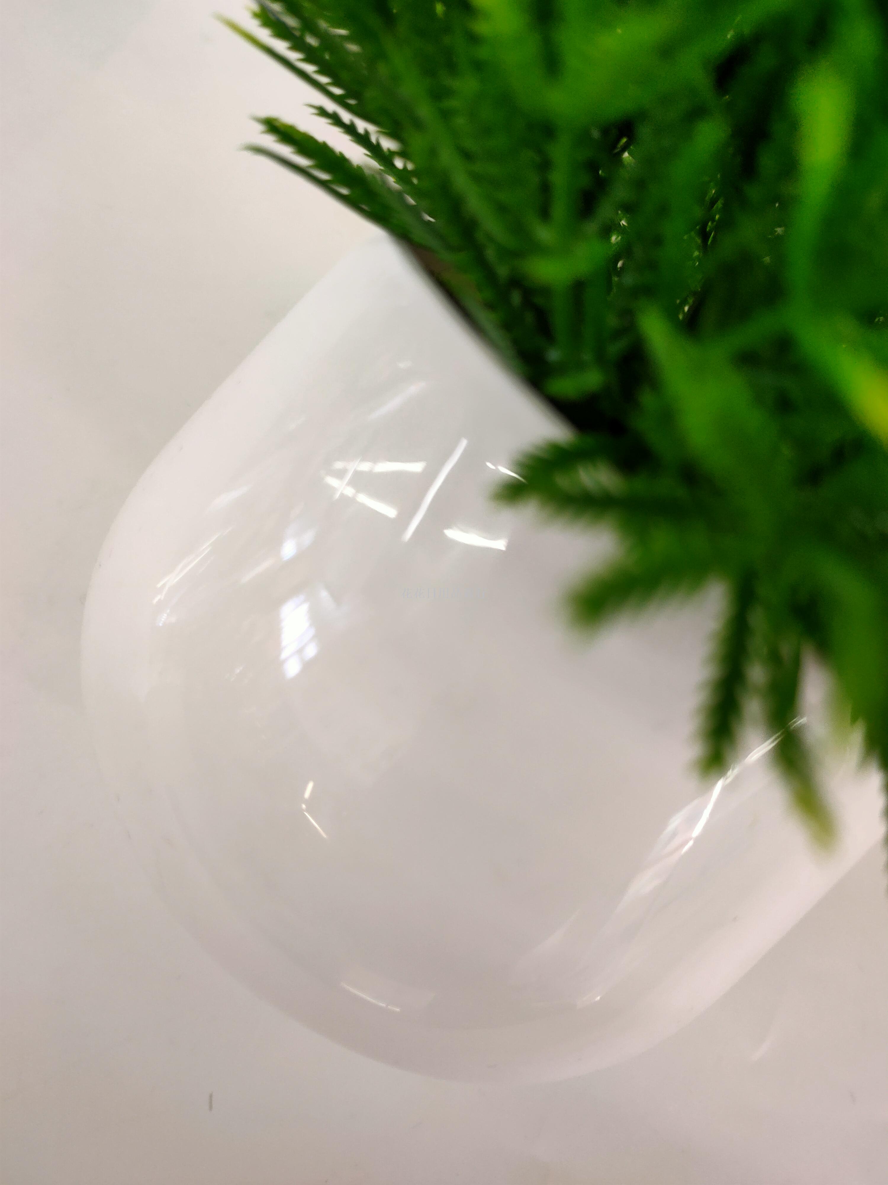 Artificial flower plastic basin full of sky green plant bonsai adornment sitting room bedroom table and so on Artificial flower plastic basin full of sky green plant bonsai adornment sitting room bedroom table and so on