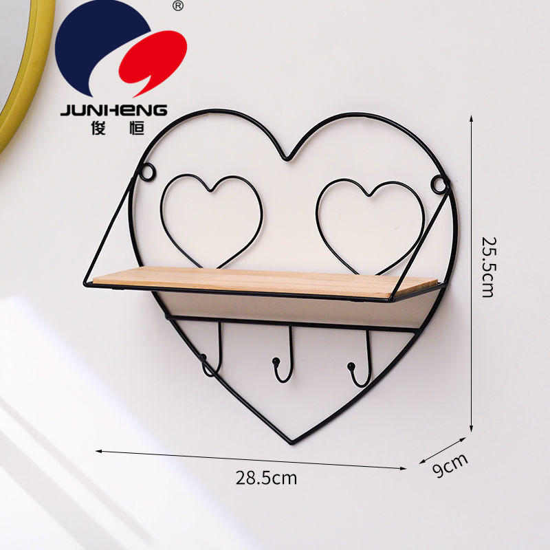 Nordic Iron Ornament Iron Love Storage Rack Nordic Style Bathroom Bedroom Living Room Wall Nordic Iron Ornament Iron Love Storage Rack Nordic Style Bathroom Bedroom Living Room Wall