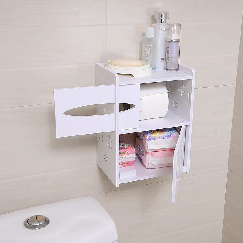 Toilet Tissue Box Toiletries Storage Rack Toilet Paper Holder Tissue Box Zw2710