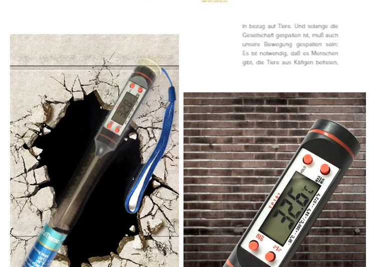 Manufacturer's promotion of digital kitchen oil thermometer baked baked electronic food thermometer TP101 Manufacturer's promotion of digital kitchen oil thermometer baked baked electronic food thermometer TP101