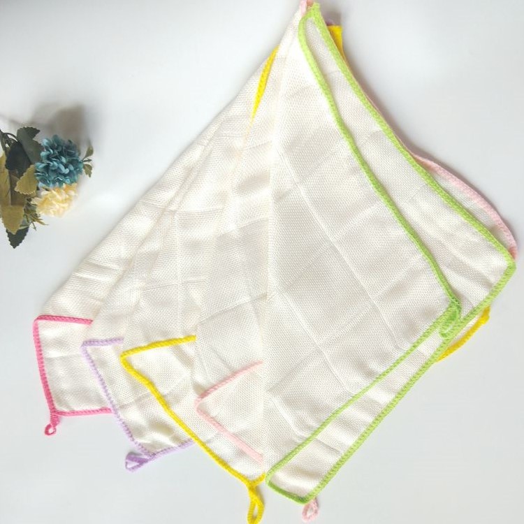 Wooden Cotton Lint-Free Dish Towel Kitchen Washing Pot Cloth Thickened Cleaning Towel Hand Wiping Towel Tablecloth 1 Yuan Department Store
