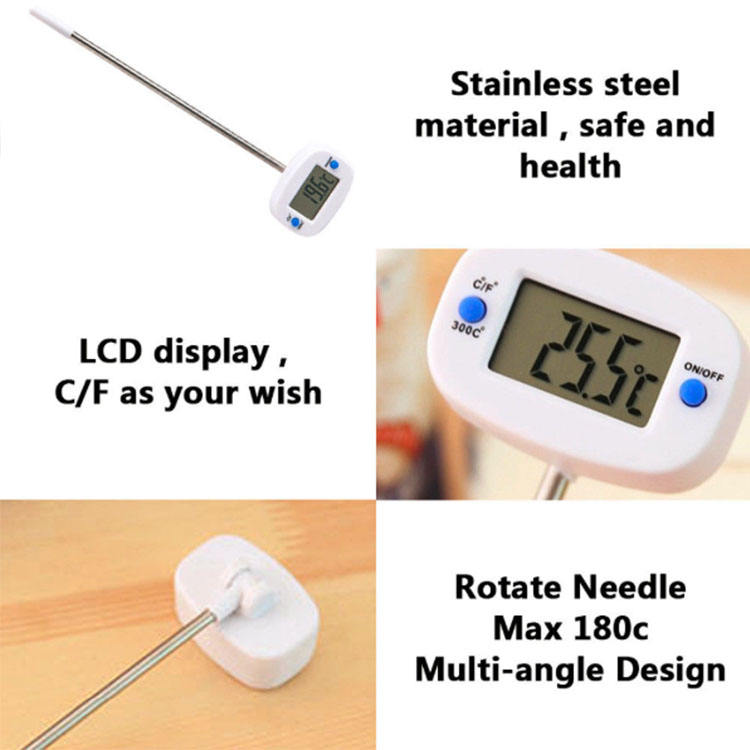 Ta288 Food Thermometer Digital Display Kitchen Thermometer Meat Cooking Food Barbecue Thermometer Kitchen Tools Ta288 Food Thermometer Digital Display Kitchen Thermometer Meat Cooking Food Barbecue Thermometer Kitchen Tools