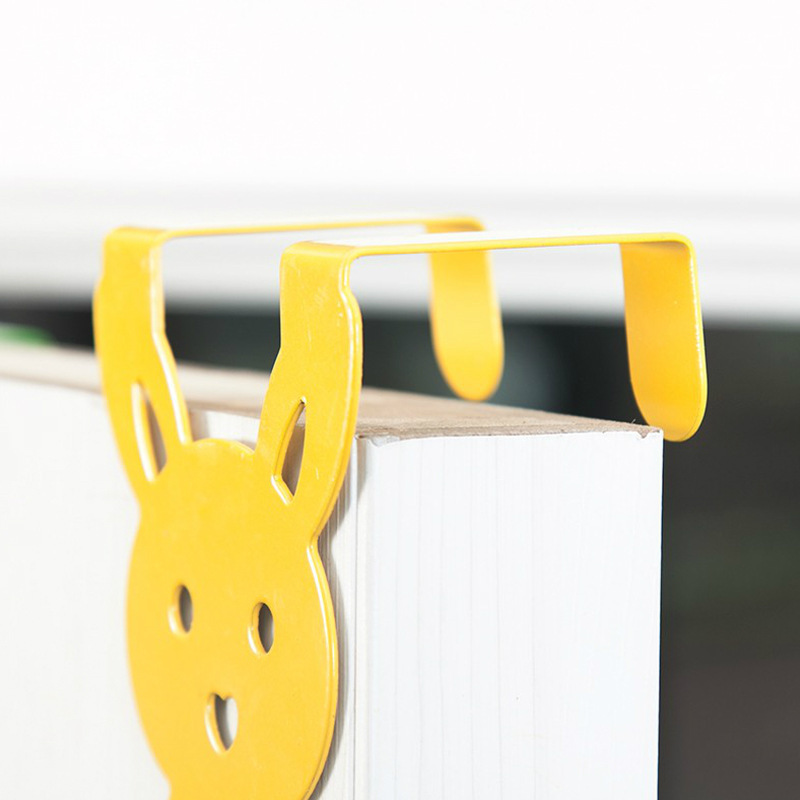 Cartoon Rabbit Iron Door Hook Clothes Rack Door Back Hook Storage Rack Clothes Hook Door Rack Nail-Free
