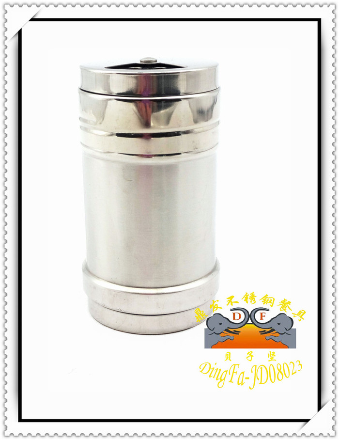 JD08023 Ding rotating multi use pepper pot stainless steel seasoning pot seasoning bottle JD08023 Ding rotating multi use pepper pot stainless steel seasoning pot seasoning bottle