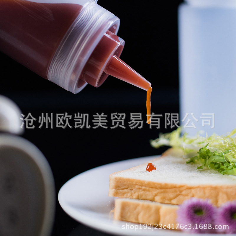 Squeeze sauce bottle come by the bag wash bottle cream salad bottle ketchup bottle seasoning bottle