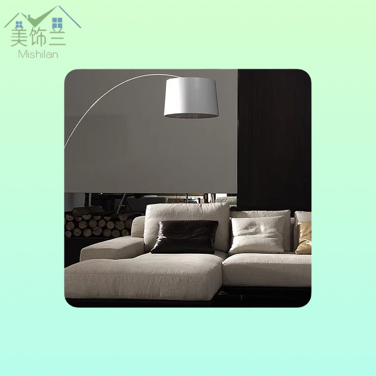 Square Cosmetic Mirror Face Mask 1mm Thickness Mirror Household Dressing Mirror Bathroom Entrance Small Bathroom Wall Sticker
