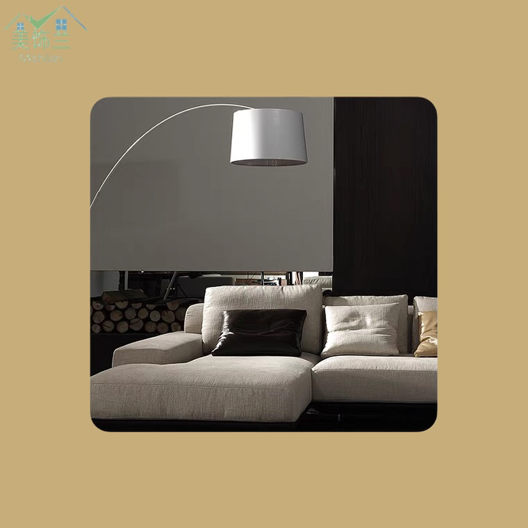Square Cosmetic Mirror Face Mask 1mm Thickness Mirror Household Dressing Mirror Bathroom Entrance Small Bathroom Wall Sticker