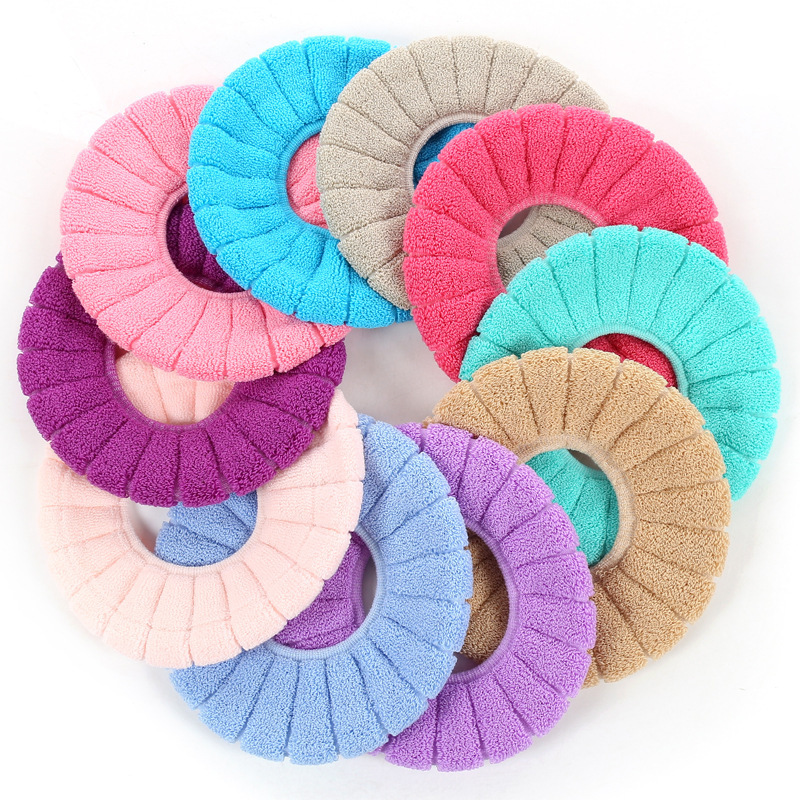 Thickened Toilet Pad Seat Cushion Universal Toilet Seat Cover Toilet Seat Cover O-Type Nordic Color Toilet Cushion Closestool Cushion One Piece Dropshipping