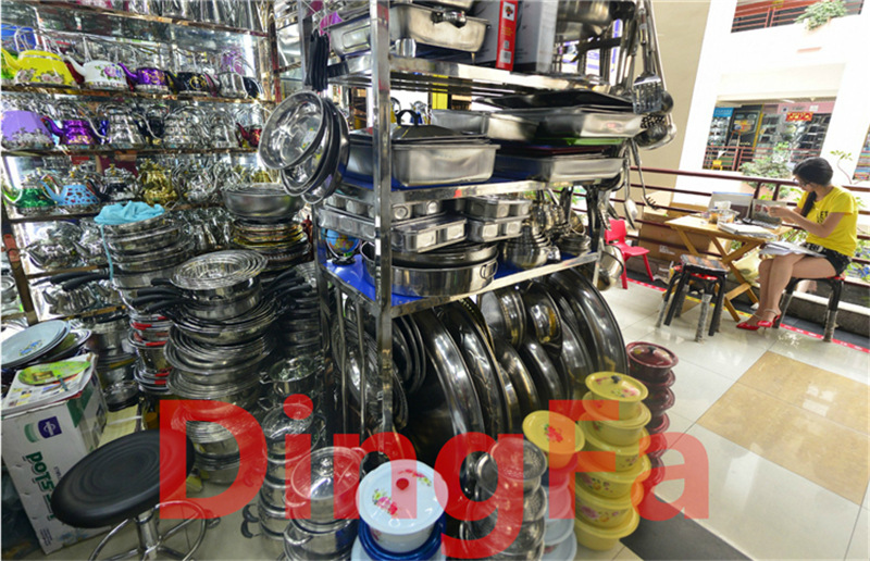DF27848 tripod hair stainless steel kitchen hotel supplies tableware plastic seasoning pot seasoning bottle pepper pot