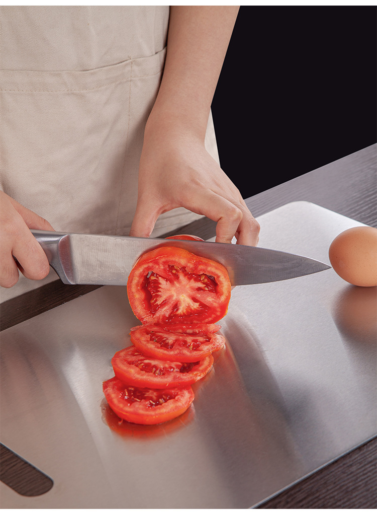 304 Stainless Steel Chopping Board Chopping Board Household Fruit Food Supplement Chopping Board Kitchen