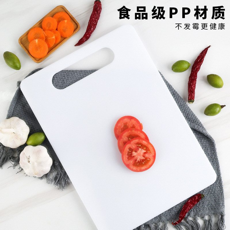 Imitation Marbling Home Chopping Board Pp Chopping Board Hanging Plastic Cutting Board Set Chopping Board Non-Slip Kitchen