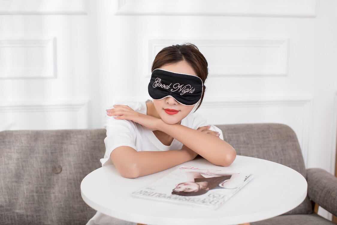Sleep mask eye fatigue mask breathable men and women can take care of the mask wholesale customized