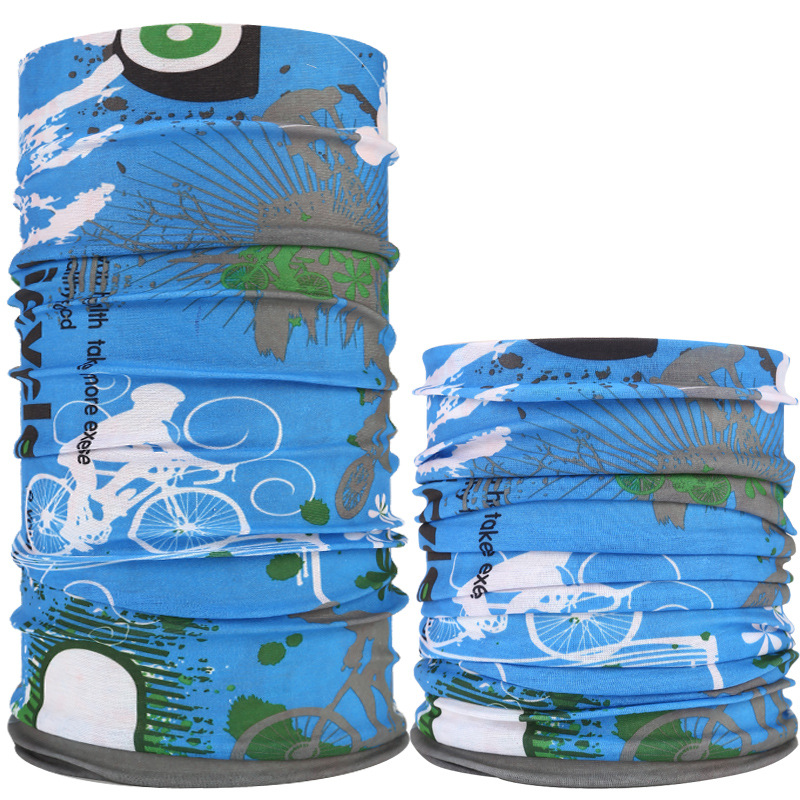 Outdoor Seamless Variety Magic Headscarf Men Bicycle Riding Headscarf Mask Collar Windproof Scarf Summer Sun Protection