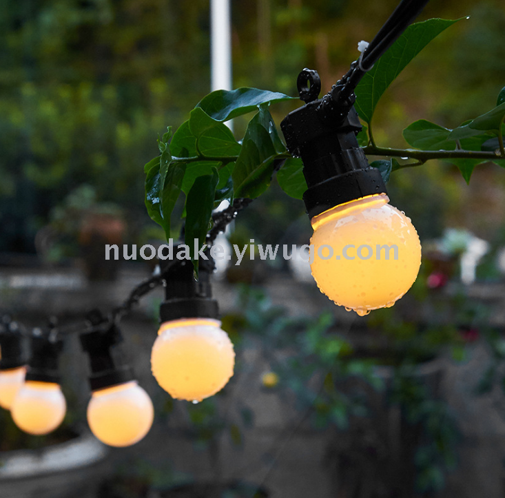 Low pressure 24V bulb string of 10 lights Outdoor Christmas lights festive decorative wedding garden lights string Low pressure 24V bulb string of 10 lights Outdoor Christmas lights festive decorative wedding garden lights string