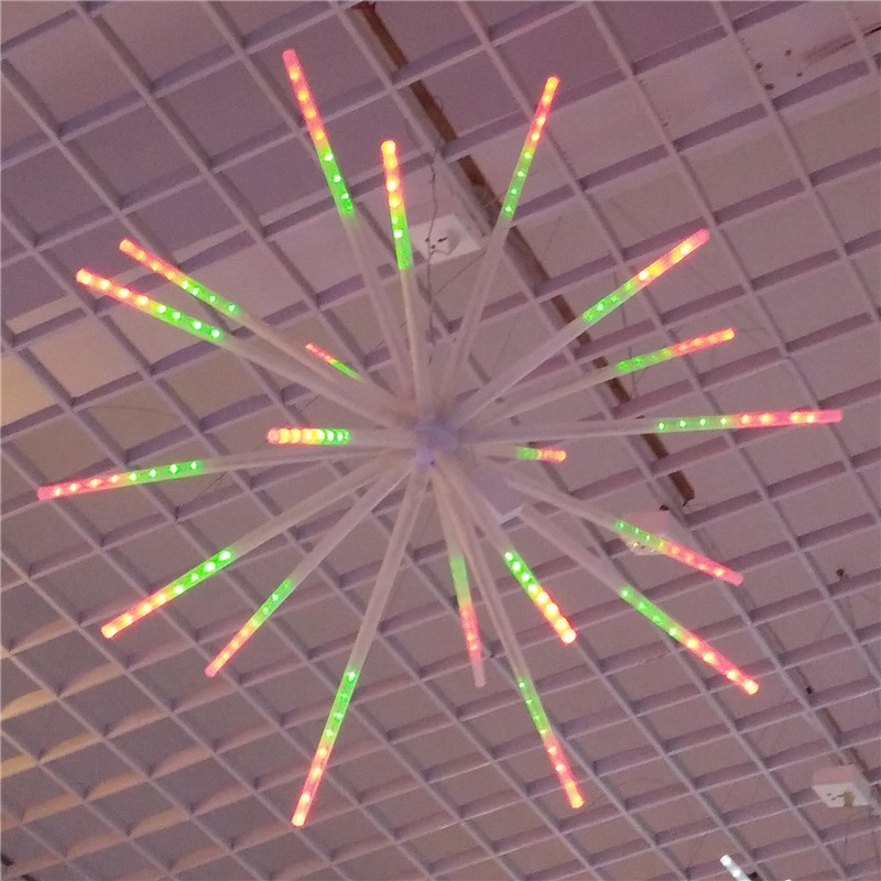 Christmas Lights 40-inch plastic tube explosion star LED modeling lights