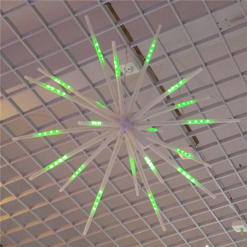 Christmas Lights 40-inch plastic tube explosion star LED modeling lights
