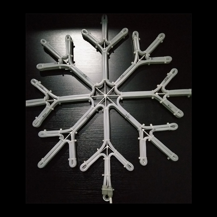 IP65 Christmas Lights decorative lights Snowflake LED neon tube modeling lights outdoor lighting LED tape