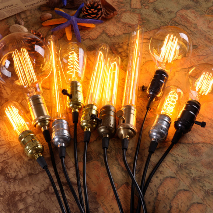 Vintage bulb Western style bulb Edison incandescent light bulb Christmas lights
