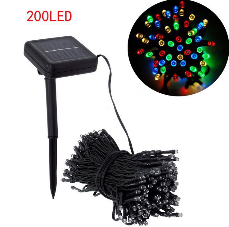 200 solar energy Christmas lights LED and lights are on sale on hot style