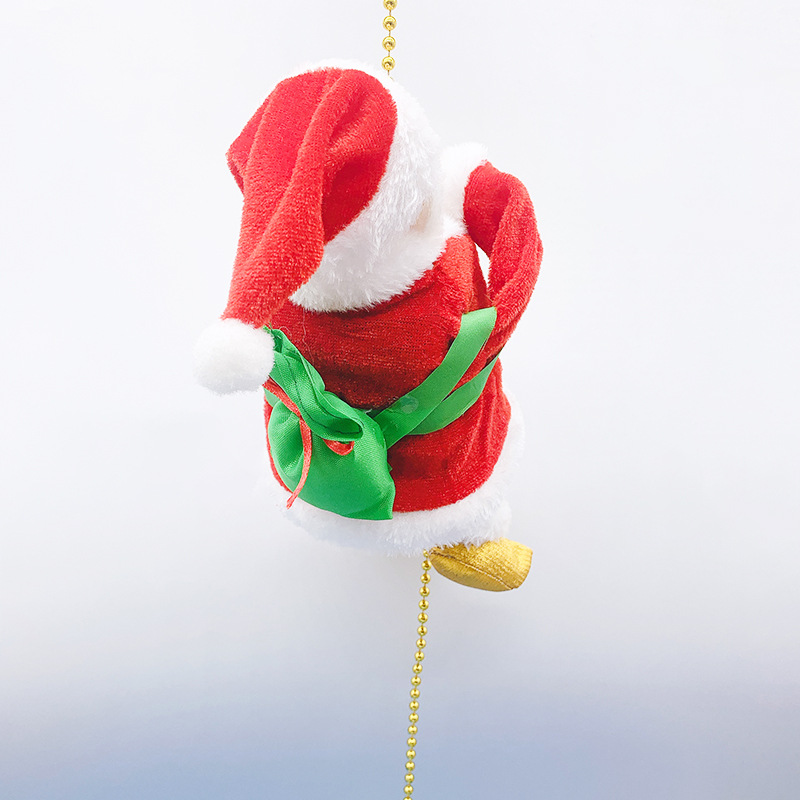 Creative Plush Santa Claus Doll Toy New Electric Santa Claus Mall Decorations