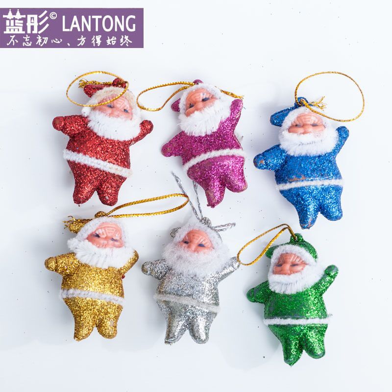 Gift Toys Christmas Decoration Colorful Gold Pink Santa Claus Colorful Santa Claus Pendant Christmas Tree Gift Toys Christmas Decoration Colorful Gold Pink Santa Claus Colorful Santa Claus Pendant Christmas Tree
