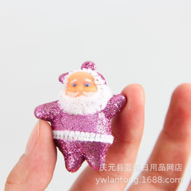 Gift Toys Christmas Decoration Colorful Gold Pink Santa Claus Colorful Santa Claus Pendant Christmas Tree Gift Toys Christmas Decoration Colorful Gold Pink Santa Claus Colorful Santa Claus Pendant Christmas Tree