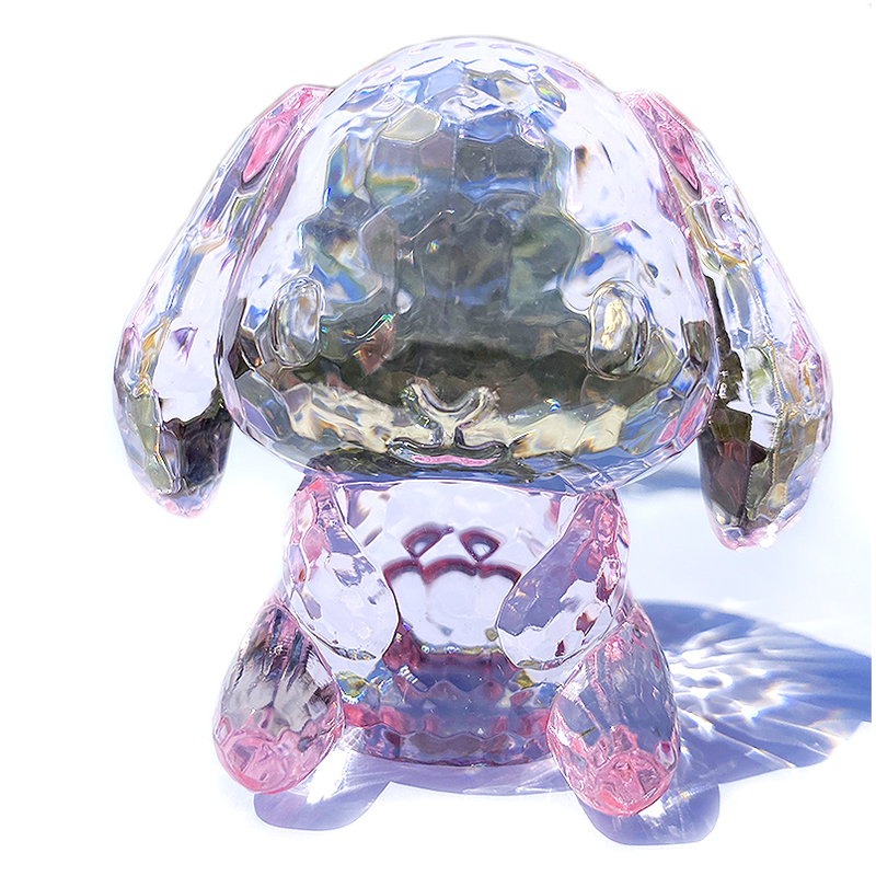 Oversized Gem Children&#039;s Plastic Toy Crystal Adorable Rabbit Decoration Boys and Girls Christmas Gift Acrylic Rewards
