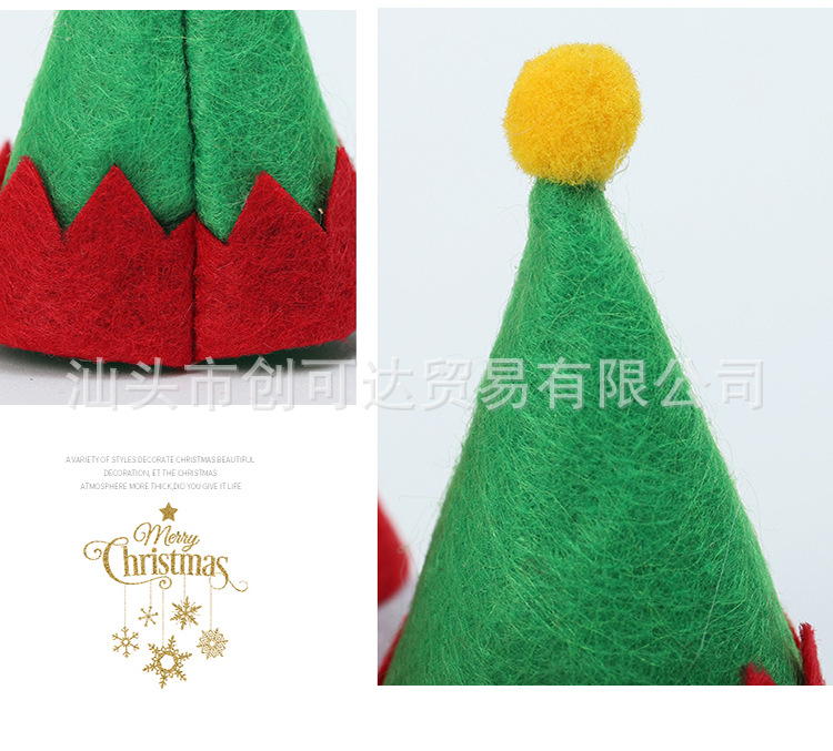 Christmas Hat Christmas Gift Lollipop Hat Christmas Foreign Trade Christmas Decoration CrossBorder Can Be Customized 206