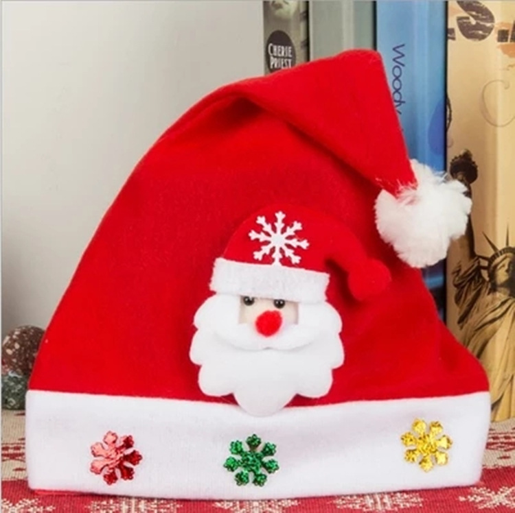 Hat Children's Luminous Hat Cute Luminous Elk Christmas Hat for the Elderly Christmas Creative Hat Manufacturer